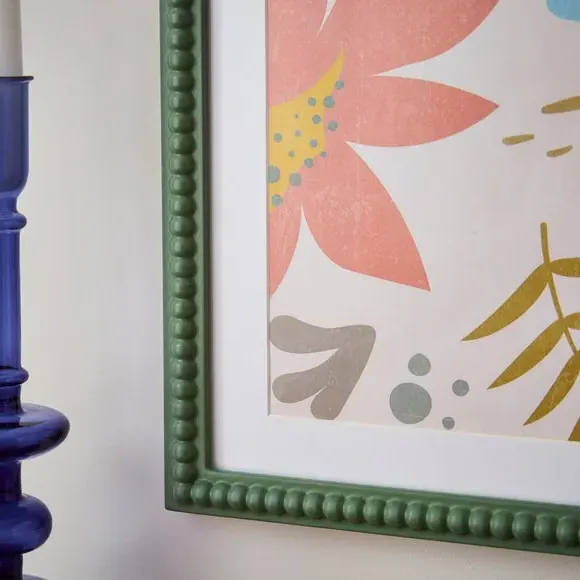 Bobbin Photo Frame - Green