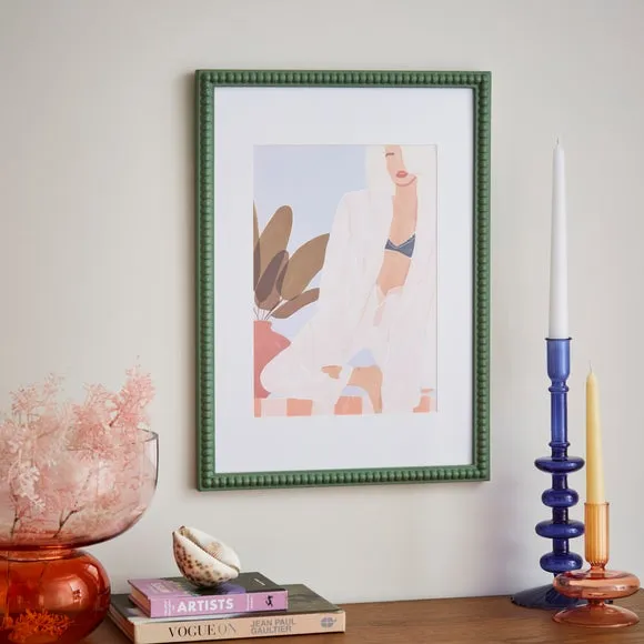 Bobbin Photo Frame - Green