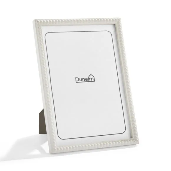 Bobbin Photo Frame - White