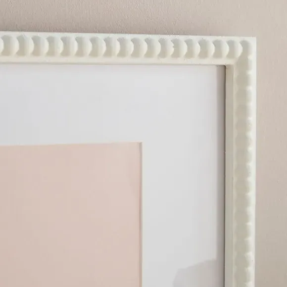 Bobbin Photo Frame - White