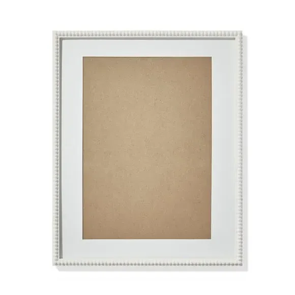 Bobbin Photo Frame - White