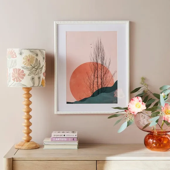 Bobbin Photo Frame - White