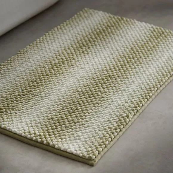 Bobble Bath Mat with Non-Slip Base - Green