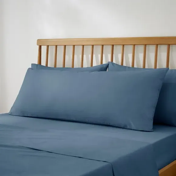 Body Pillowcase - Denim, Cotton