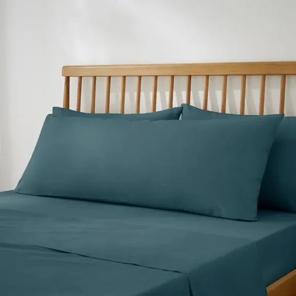 Body Pillowcase - Pacific Blue, Cotton