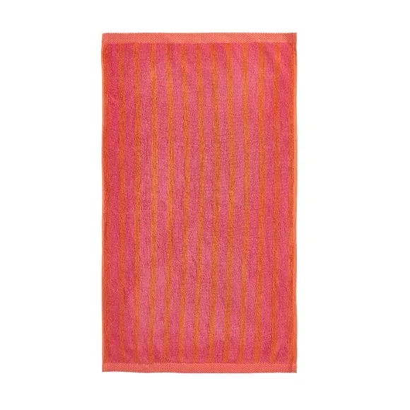 Bold Stripe Cotton Towel - Fuchsia, Cotton