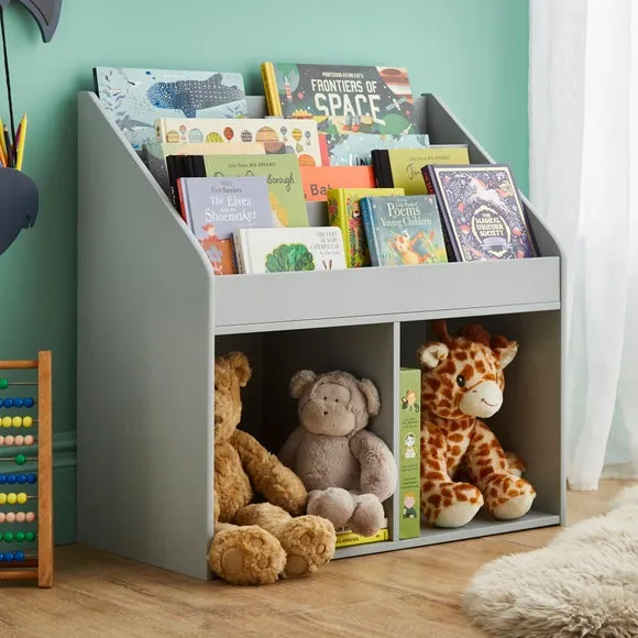 Bookcase with Storage - Grey image