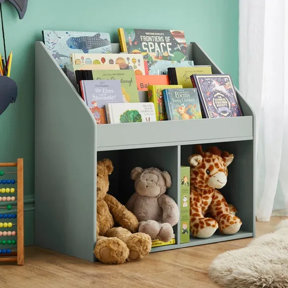 Bookcase with Storage - Sage