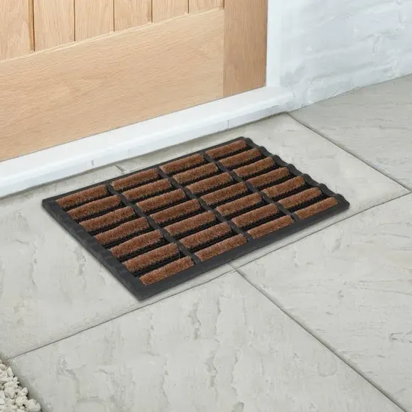 Boot Scraper Doormat - Natural, Coir