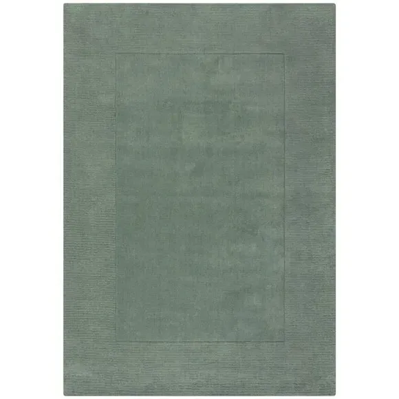 Border Rug Hand Tufted - Lilypad, Wool