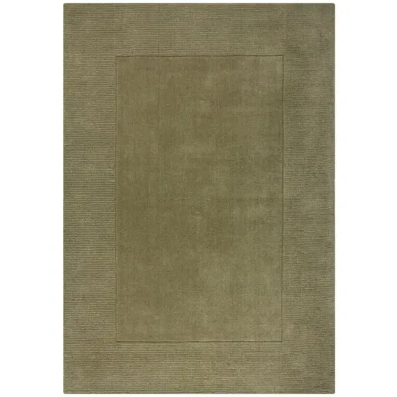 Border Rug Hand Tufted - Pistachio, Wool
