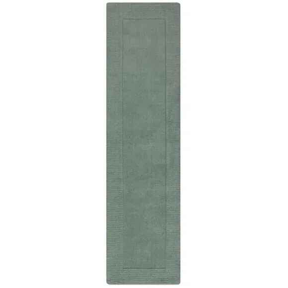 Border Runner Rug - Lilypad, Wool