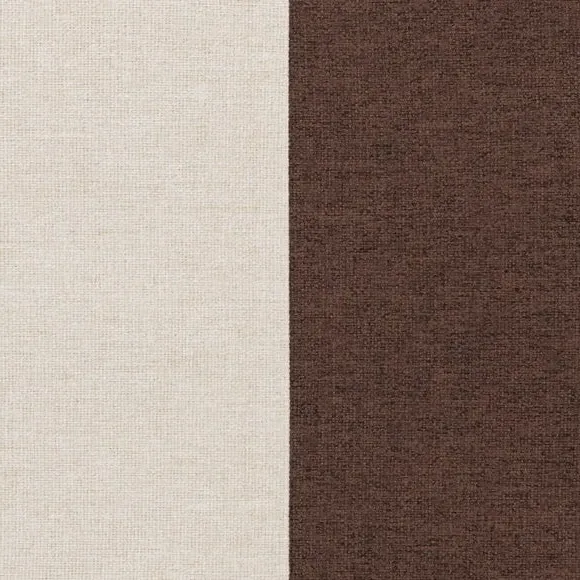 Bordered Blackout Roman Blind - Pinecone, Fabric