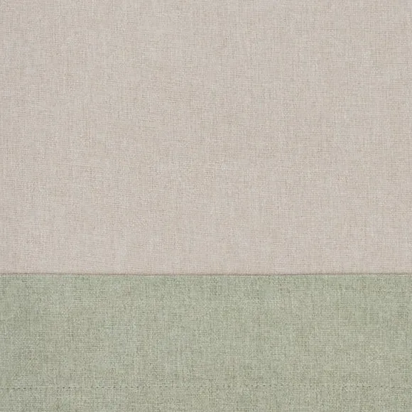 Bordered Blackout Roman Blind - Sage, Fabric