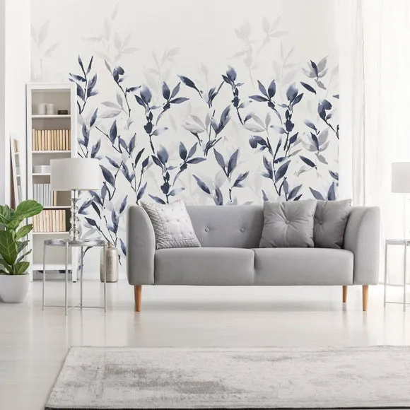 Botanical Wall Mural - Green