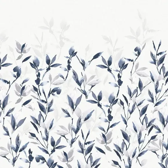 Botanical Wall Mural - Green