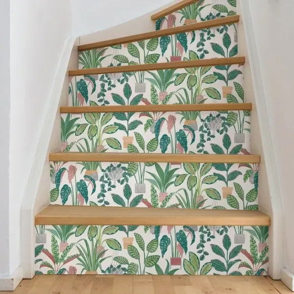 Botanical Wallpaper Peel & Stick - Green