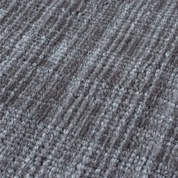 Boucle Washable Rug - Grey