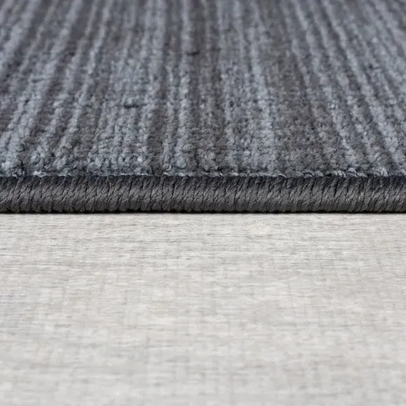 Boucle Washable Rug - Grey