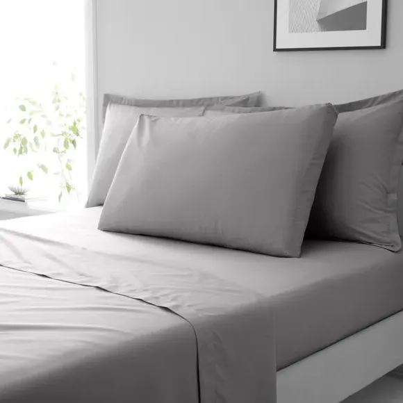 Box Pillowcase - Dove, Cotton