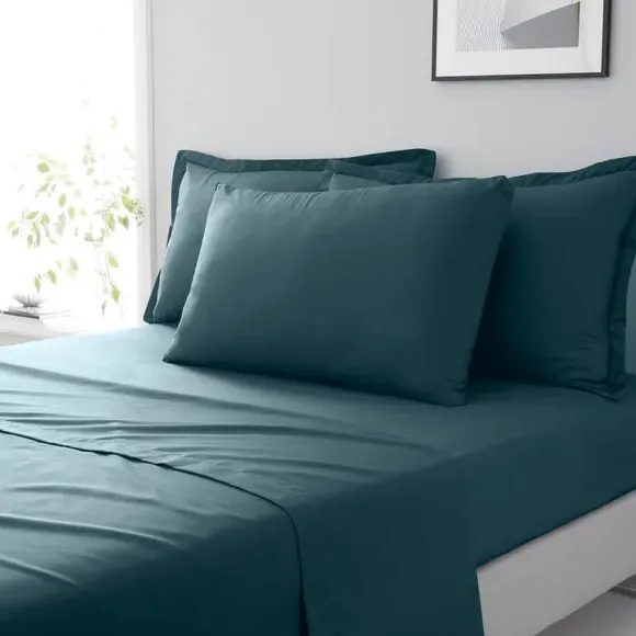Box Pillowcase - Pacific Blue, Cotton