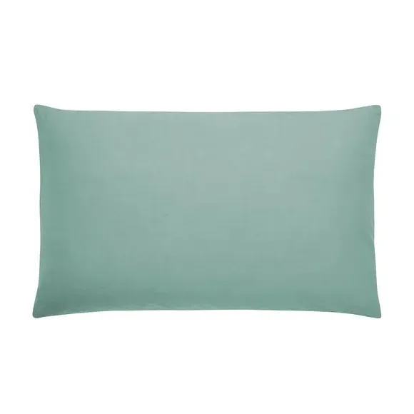 Box Pillowcase - Seafoam, Cotton