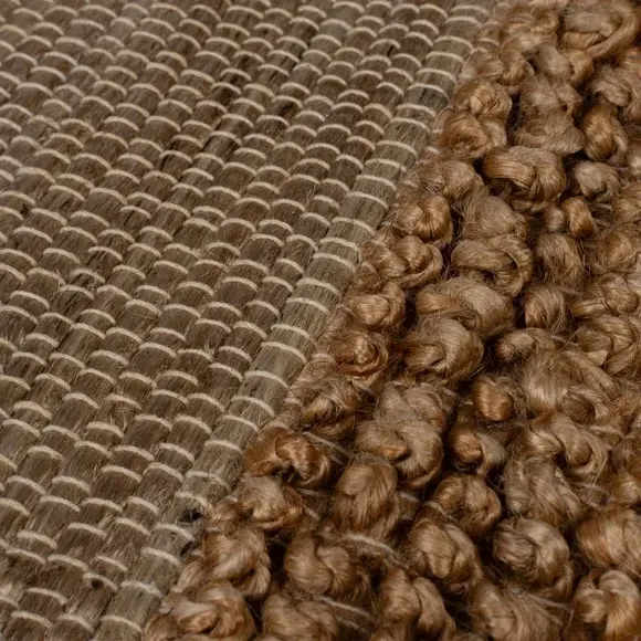 Braided Patchwork Runner - Natural, Jute