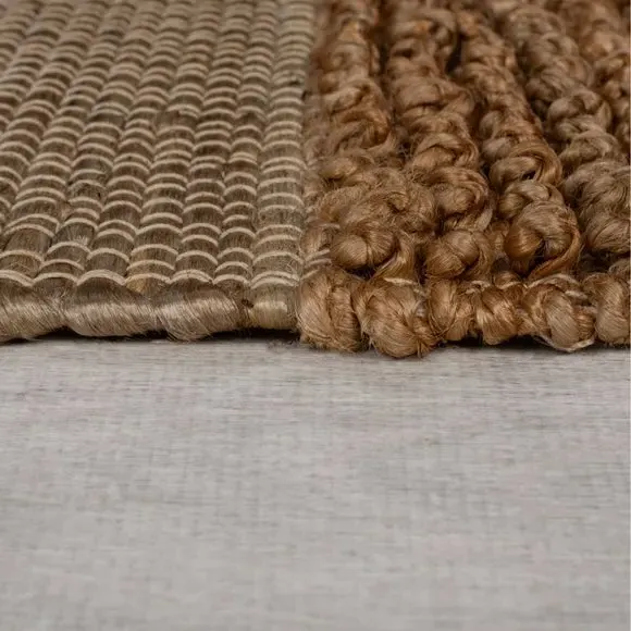 Braided Patchwork Runner - Natural, Jute