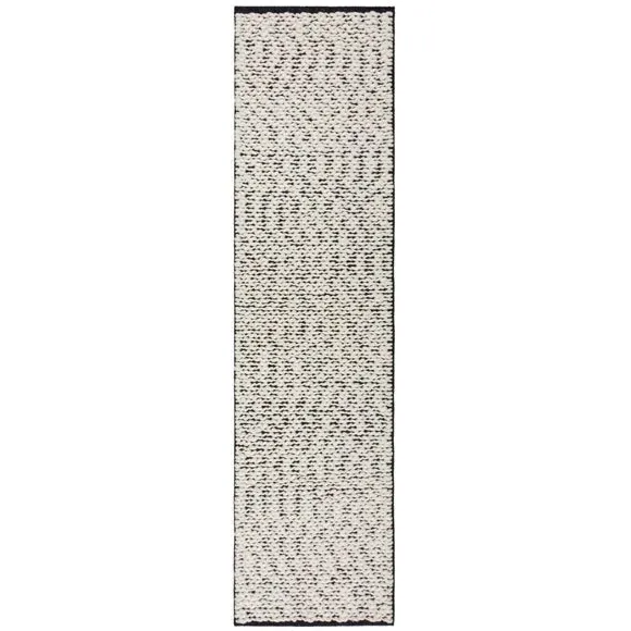 Braided Runner Rug - Monochrome, Wool Cotton
