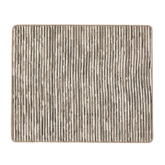 Broken Stripe Doormat - Natural, Boucle