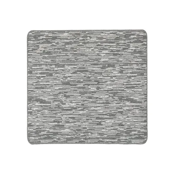 Broken Stripe Utility Mat - Grey
