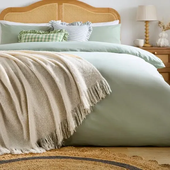 Brushed Throw Blanket - Ivory, Boucle