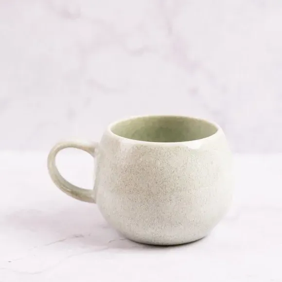 Bulb Reactive Mug - Sage, Stoneware