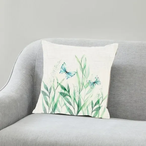 Butterfly Garden Cushion - Multicolor image
