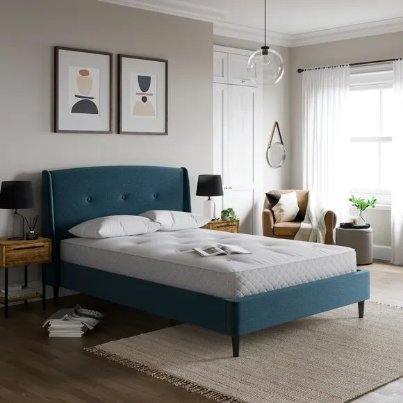 Buttoned Bed Frame - Ink, Chenille image