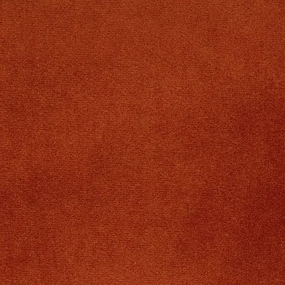 Buttoned Swivel Chair - Orange, Fabric