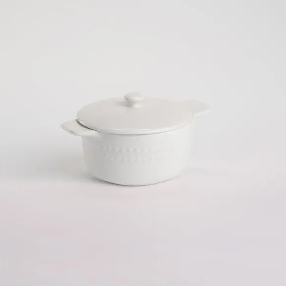 Camembert Baker Dish - White, New Bone China