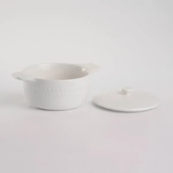 Camembert Baker Dish - White, New Bone China