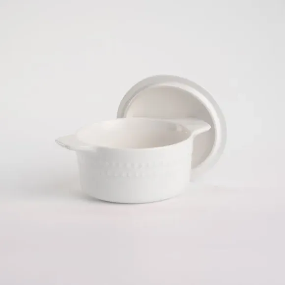 Camembert Baker Dish - White, New Bone China