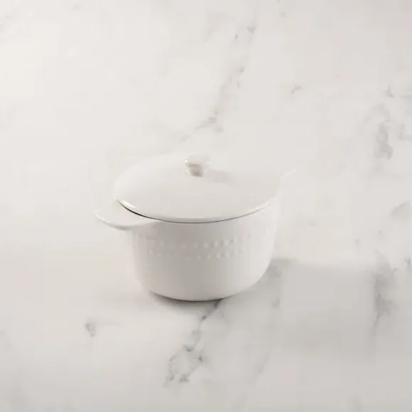 Camembert Baker Dish - White, New Bone China image