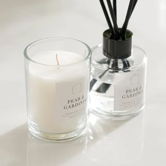 Candle & Diffuser Gift Set - Pear Gardenia