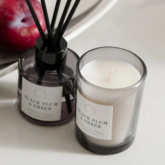 Candle & Diffuser Gift Set - Plum Patchouli