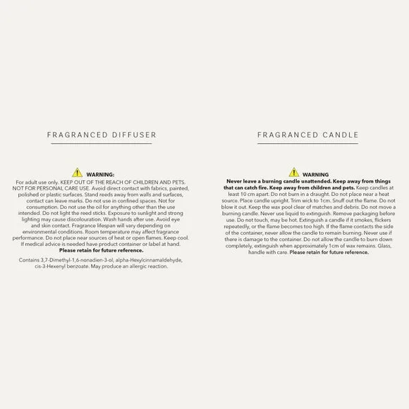 Candle & Diffuser Gift Set - Tuberose Freesia