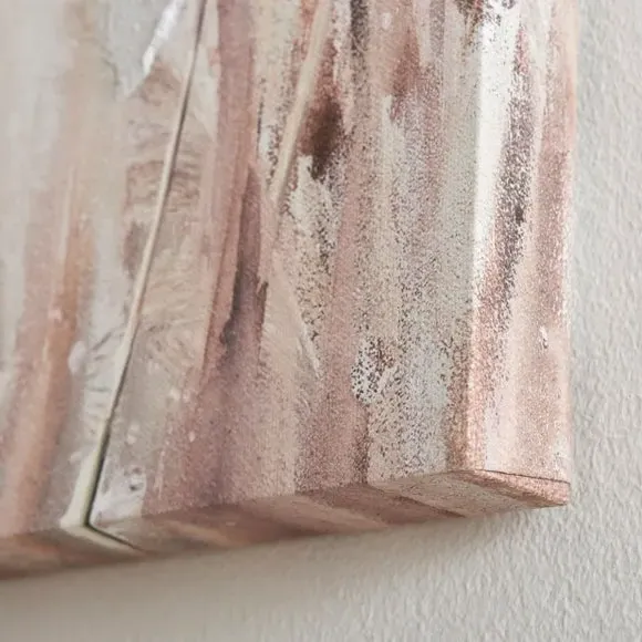 Canvas Wall Art Print - Brown, MDF