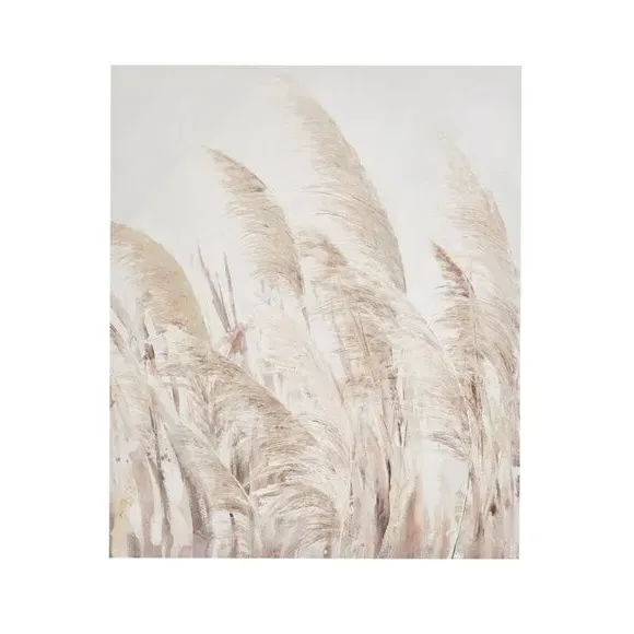 Canvas Wall Art Print - Brown, MDF
