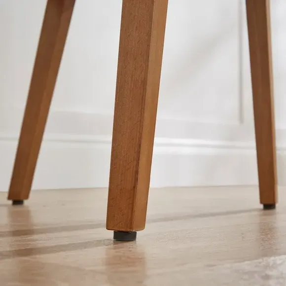 Carver Dining Chair with Arms - Olive, Fabric