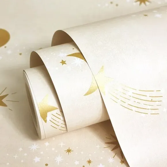 Celestial Stars Wallpaper - Natural