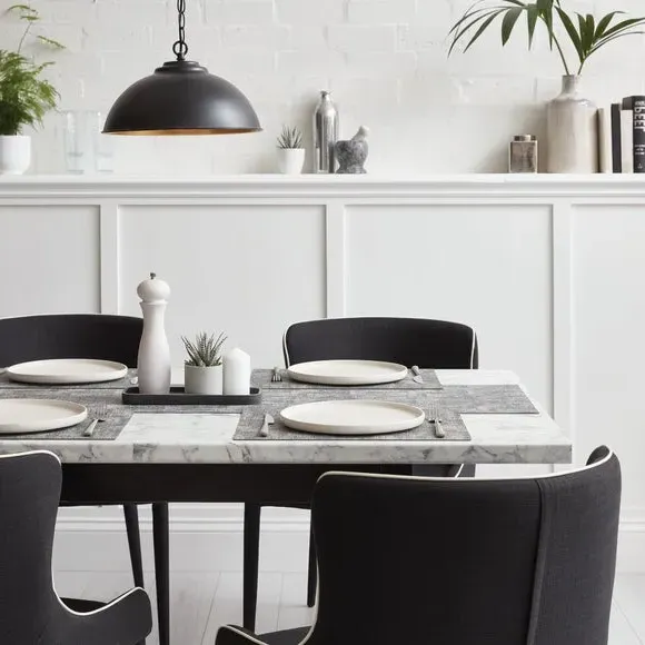 Centrepiece - Grey, Faux Leather image