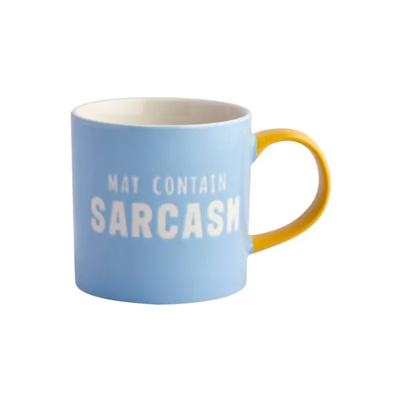 Ceramic Mug with Handle - Multicolor, Stoneware
