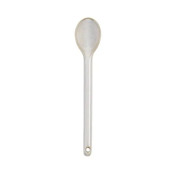 Ceramic Serving Spoon - White, Stoneware